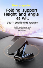Car Phone Holder Magnetic 360° Rotatable Dashboard Mount