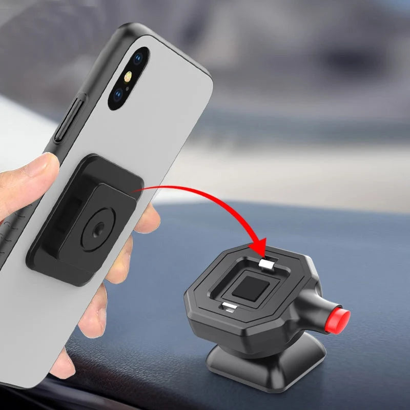 Car Phone Holder Magnetic 360° Rotating Quick-Release