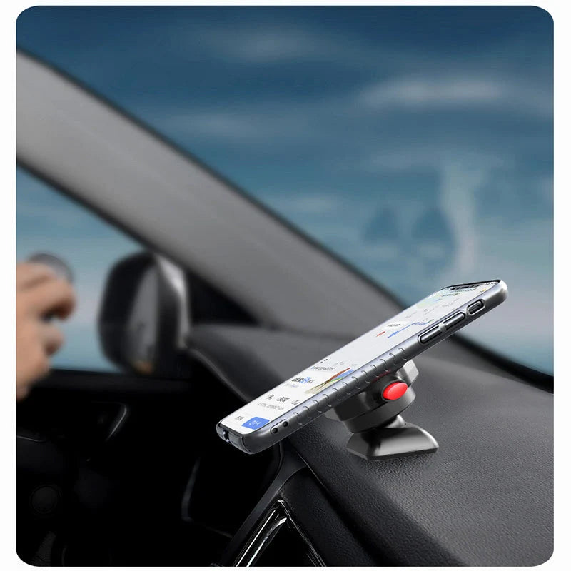Car Phone Holder Magnetic 360° Rotating Quick-Release