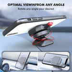 Car Phone Holder Magnetic 360° Rotating Quick-Release