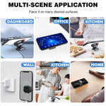 Car Phone Holder Magnetic 360° Rotating Quick-Release