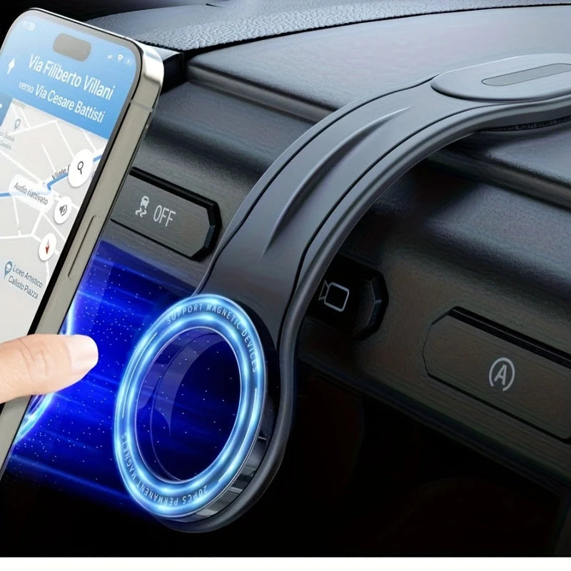 Car Phone Holder Magnetic Adjustable Arm Detachable Design