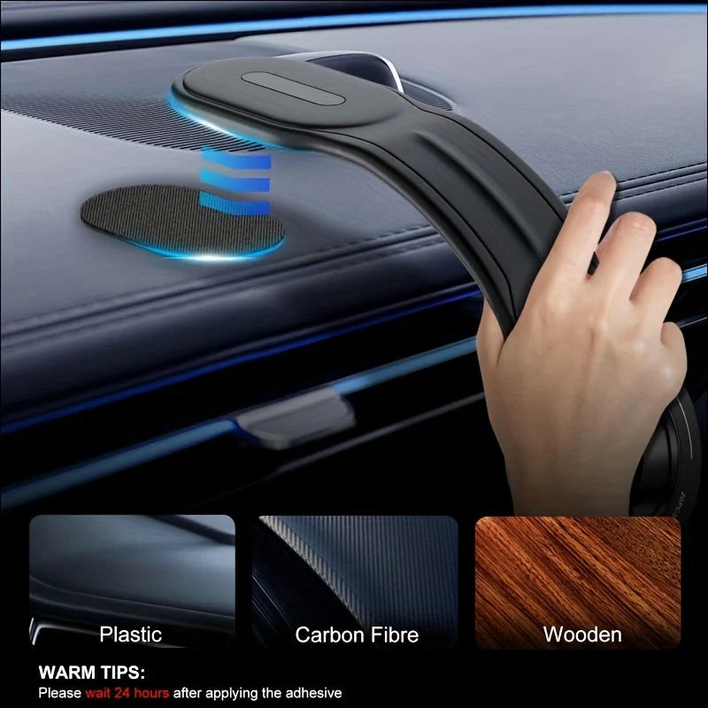 Car Phone Holder Magnetic Adjustable Arm Detachable Design