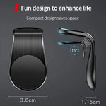 Car Phone Holder Magnetic Air Vent Mount Compact Design