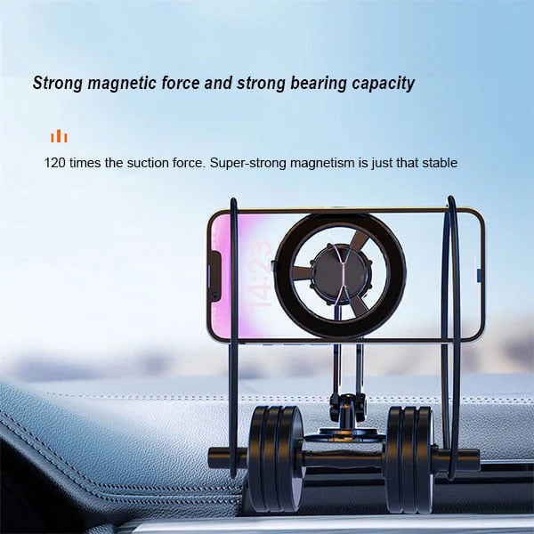 Car Phone Holder Magnetic Metal Mount