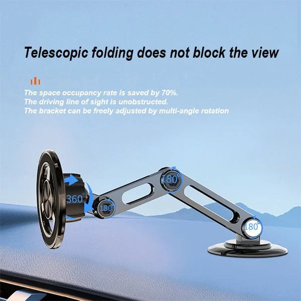 Car Phone Holder Magnetic Metal Mount