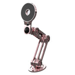 Car Phone Holder Magnetic Suction Rotatable Metal Arm