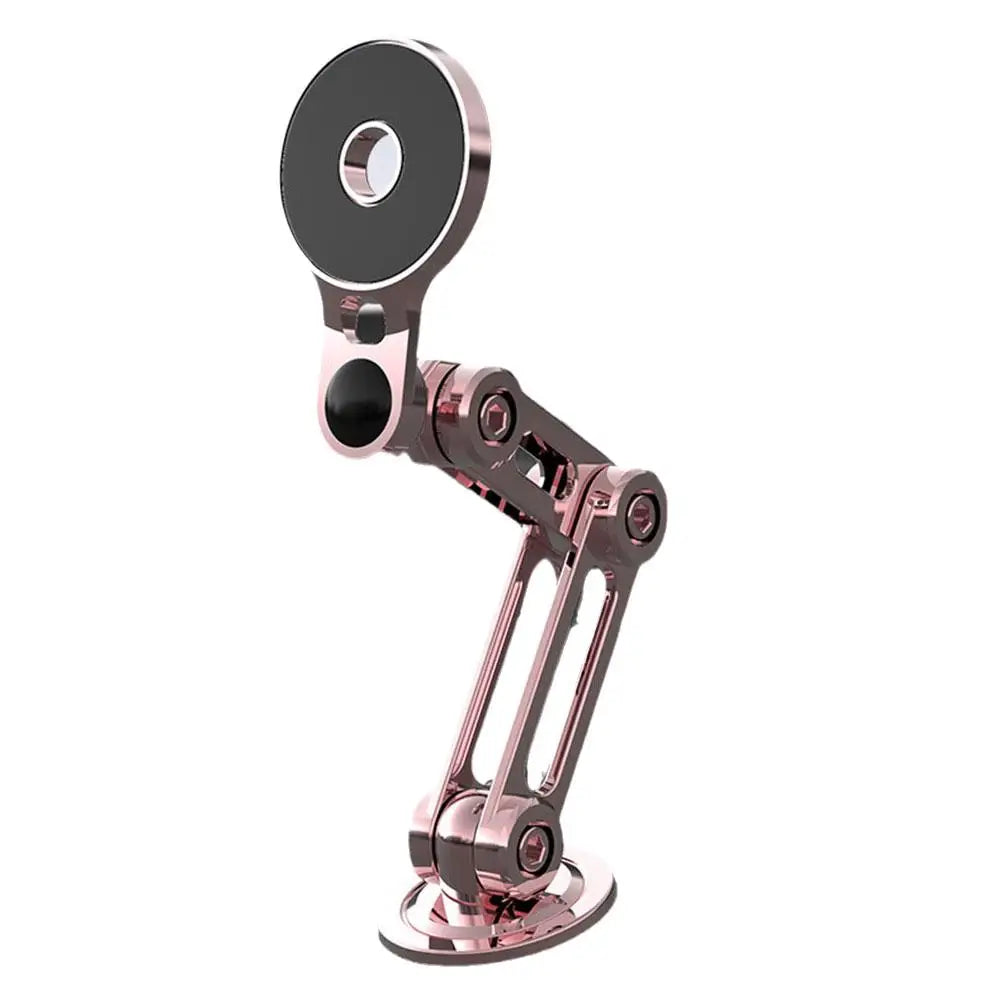 Car Phone Holder Magnetic Suction Rotatable Metal Arm