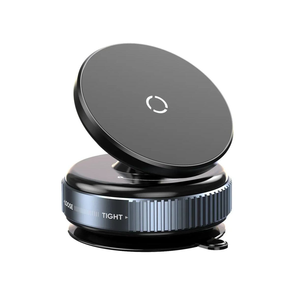 Car Phone Holder Magnetic Vacuum Suction 360° Rotation