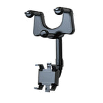 Car Phone Holder Rearview Mirror Mount Rotating