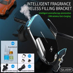 Car Phone Holder Wireless Charging Aromatherapy Automatic Clamping