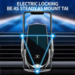 Car Phone Holder Wireless Charging Aromatherapy Automatic Clamping