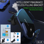 Car Phone Holder Wireless Charging Aromatherapy Automatic Clamping