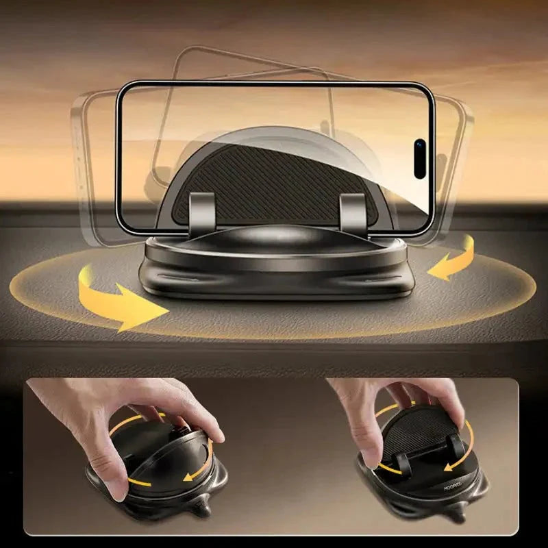 Car Phone Mount 360° Rotation Dashboard & Air Vent