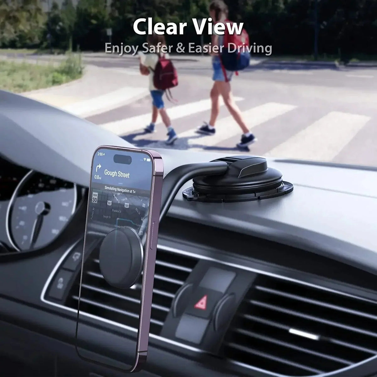 Car Phone Mount Magnetic Air Vent 360° Rotating