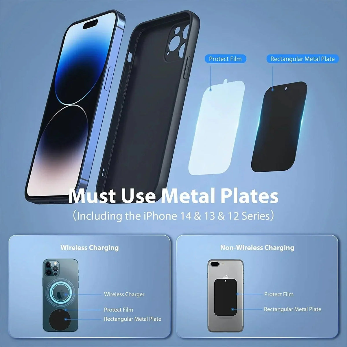 Car Phone Mount Magnetic Air Vent 360° Rotating