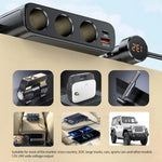 Car Power Adapter 7-In-1 USB & 12V