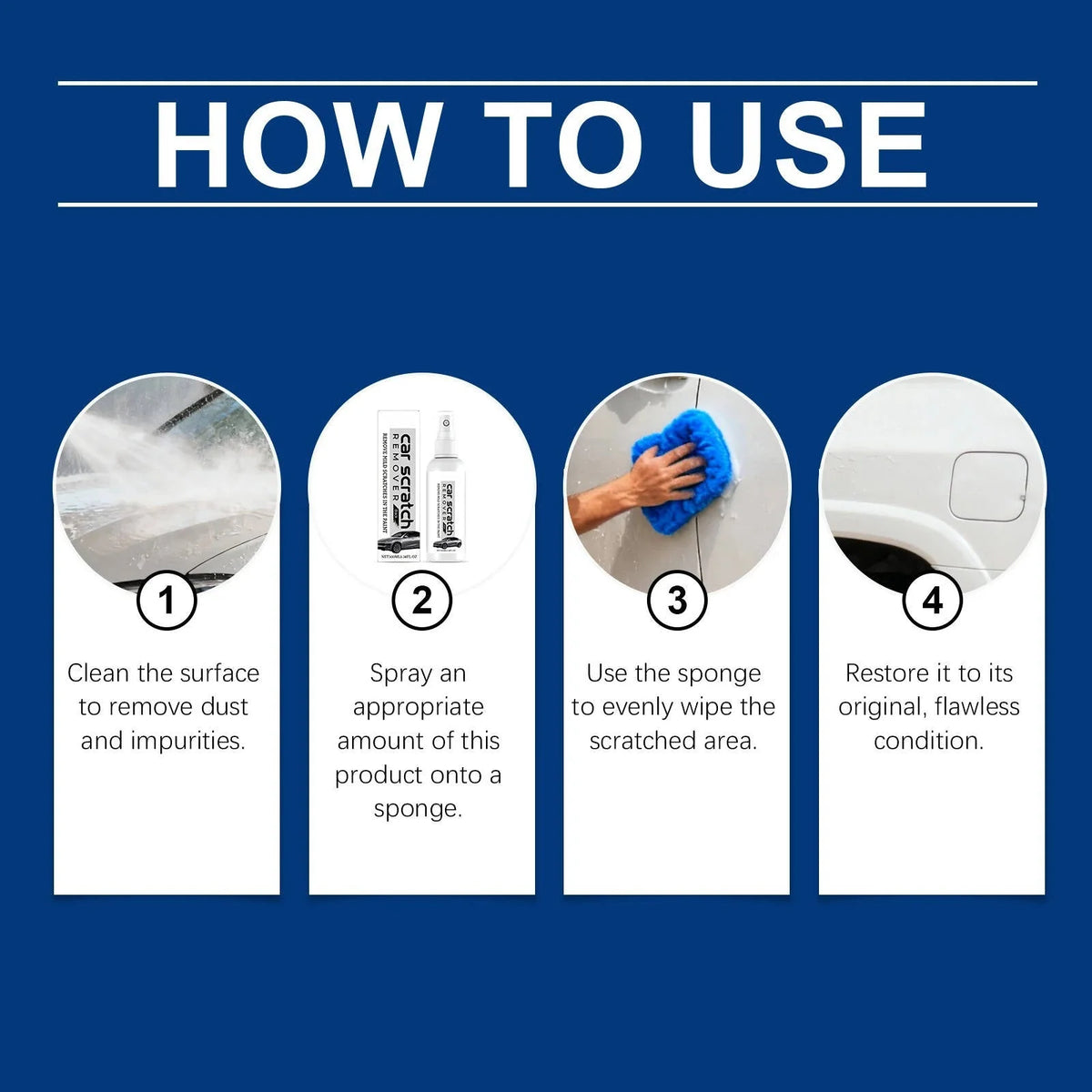 Car Scratch Remover Spray Nano Particle & UV Shield