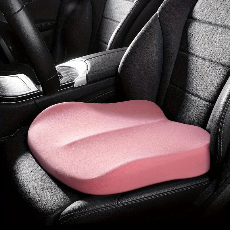 Car Seat Cushion Adjustable Memory Foam Height-Enhancing
