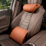 Car Seat Cushion Set Memory Foam Headrest Lumbar Support