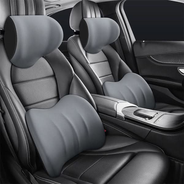 Car Seat Support Pillow Memory Foam Ergonomic Non-Slip