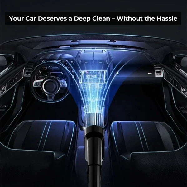 Car Vacuum Cordless Powerful Suction Washable HEPA