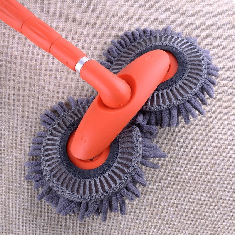 Car Wash Brush 360° Rotating Head & Detachable Handle