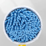 Car Wash Brush Water-Powered 360° Rotation Soft Chenille