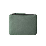 Card Holder Compact Zippered Fabric Storage for Cards, Cash & Coins