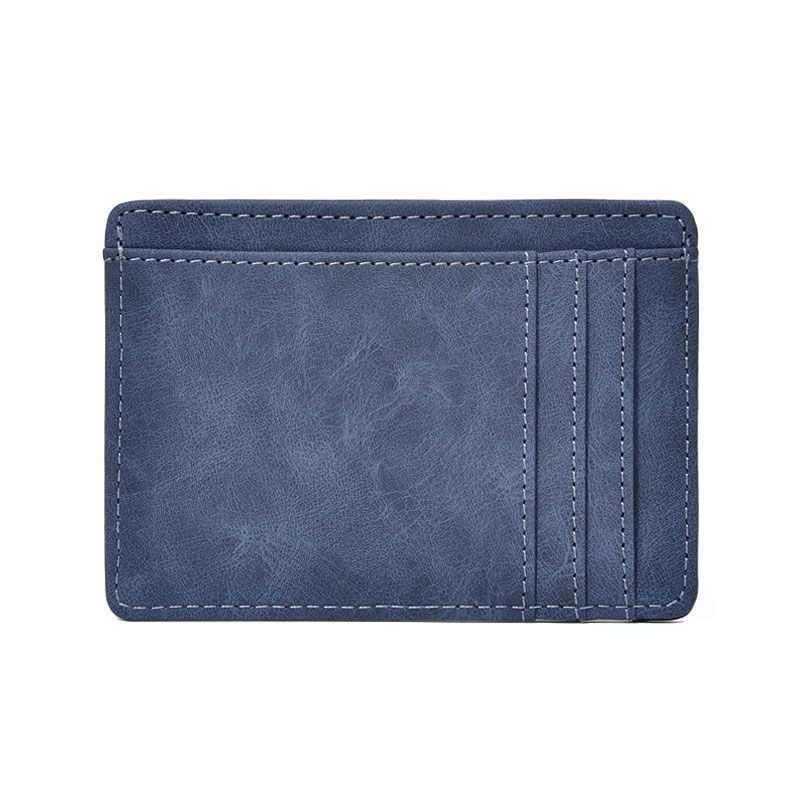 Card Holder Leather Slim Multiple Card Slots