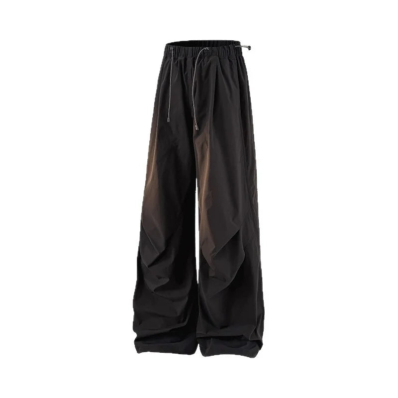 Cargo Pants Wide Leg Quick-Drying Zip Pockets