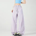 Cargo Pants Wide Leg Quick-Drying Zip Pockets