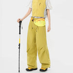 Cargo Pants Wide Leg Quick-Drying Zip Pockets