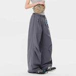 Cargo Pants Wide Leg Quick-Drying Zip Pockets