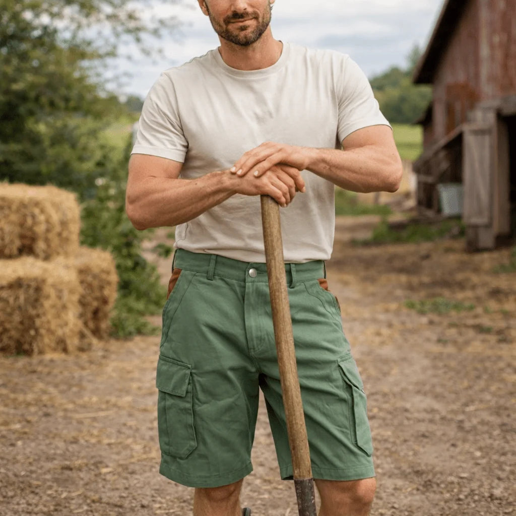 Cargo Shorts Lightweight Breathable Multiple Pockets