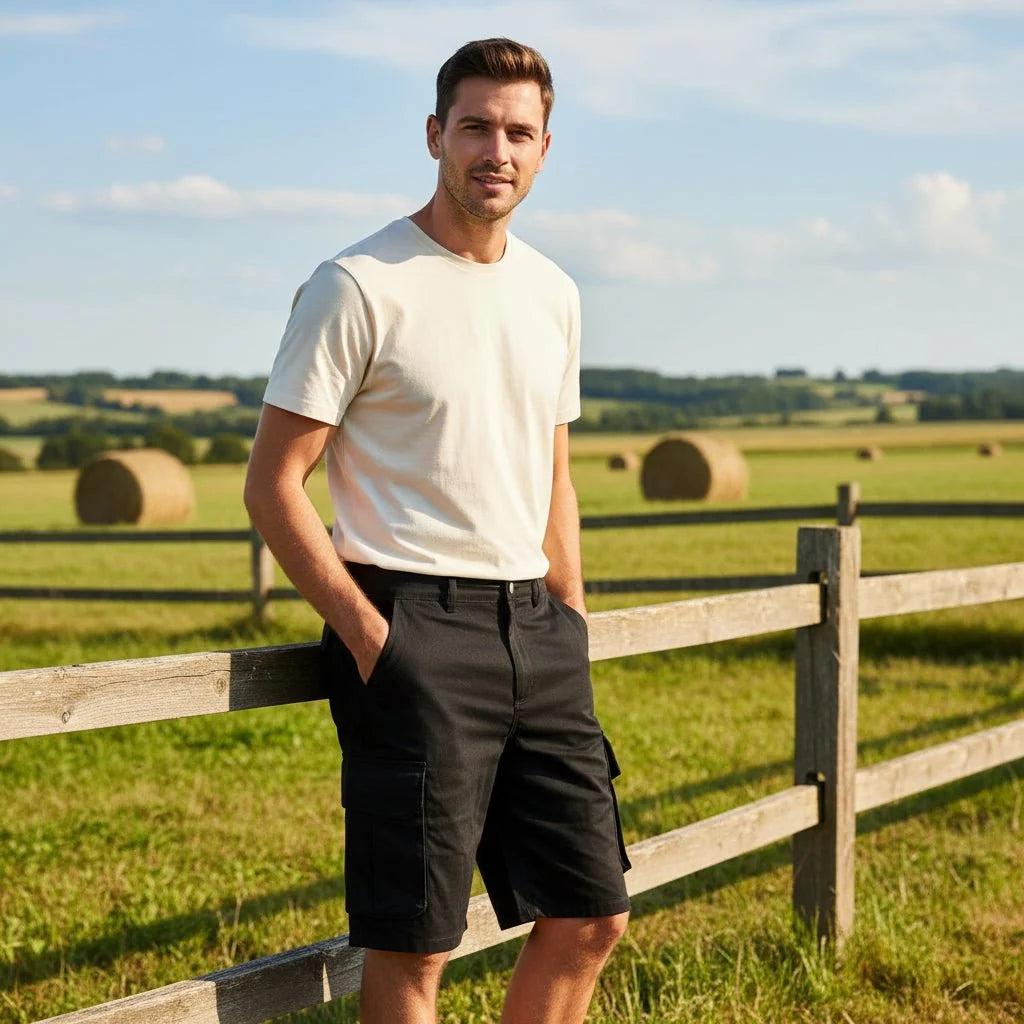 Cargo Shorts Lightweight Breathable Multiple Pockets