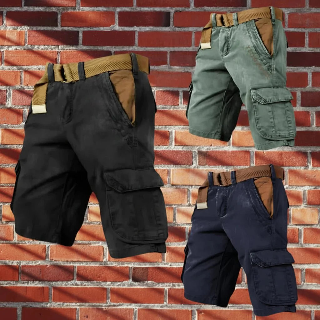 Cargo Shorts Lightweight Breathable Multiple Pockets