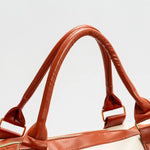 Carry-On Bag Water-Resistant PU Leather Built-In Hanging System