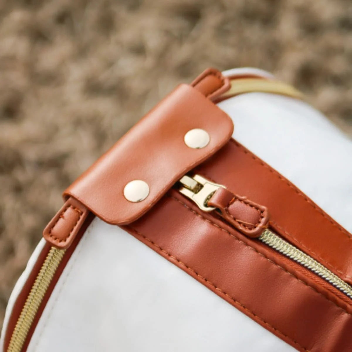 Carry-On Bag Water-Resistant PU Leather Built-In Hanging System