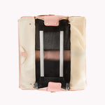 Carry-On Bag Water-Resistant PU Leather Built-In Hanging System