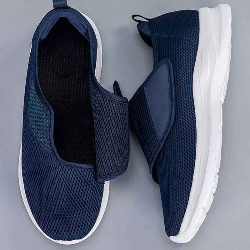 Casual Shoes Adjustable Wide Fit Breathable Fabric