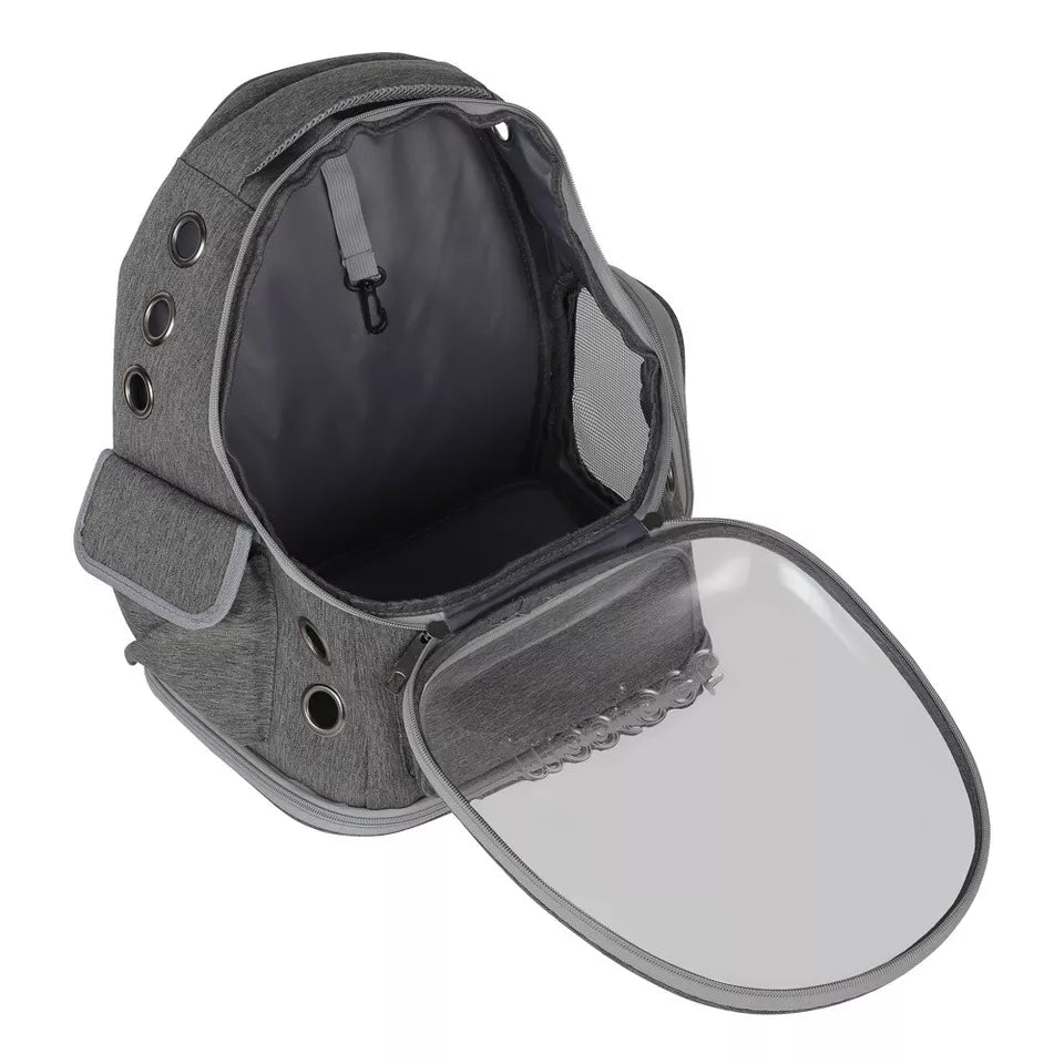 Cat Backpack Carrier 360 Degree Transparent Bubble Window Airline-Approved