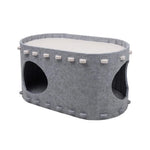 Cat Bed Double-Decker Claw-Resistant Felt