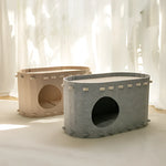Cat Bed Double-Decker Claw-Resistant Felt