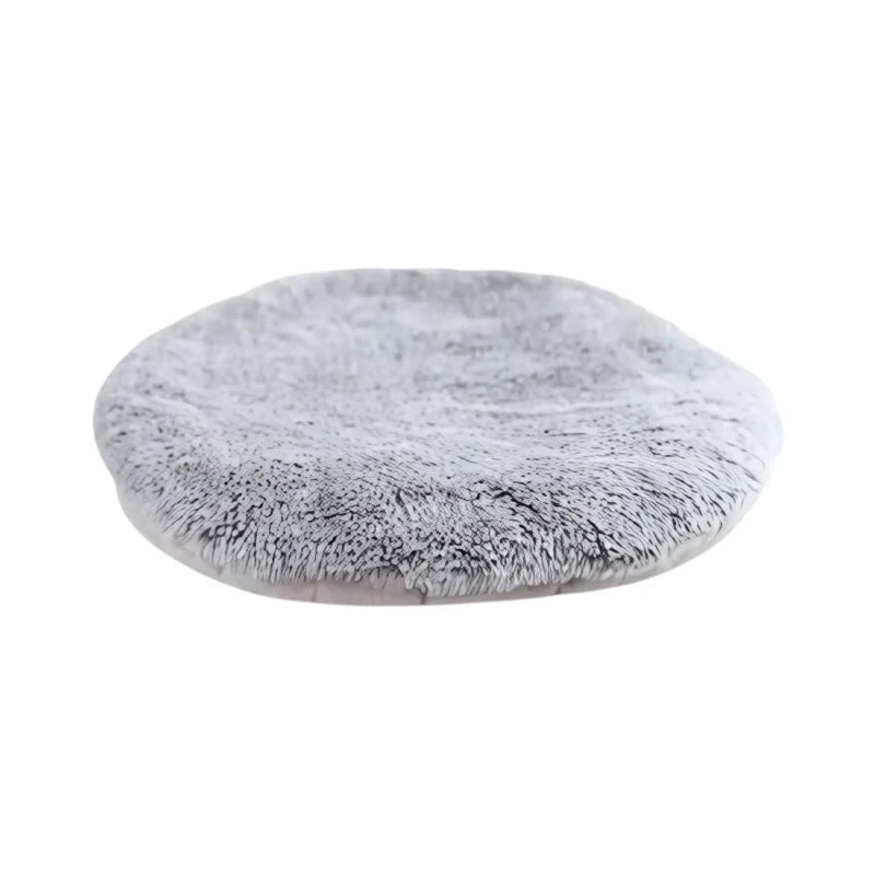 Cat Bed & Scratching Lounge Reversible Plush Replaceable Scratcher