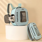 Cat Carrier Backpack Breathable Mesh Zipper Closure