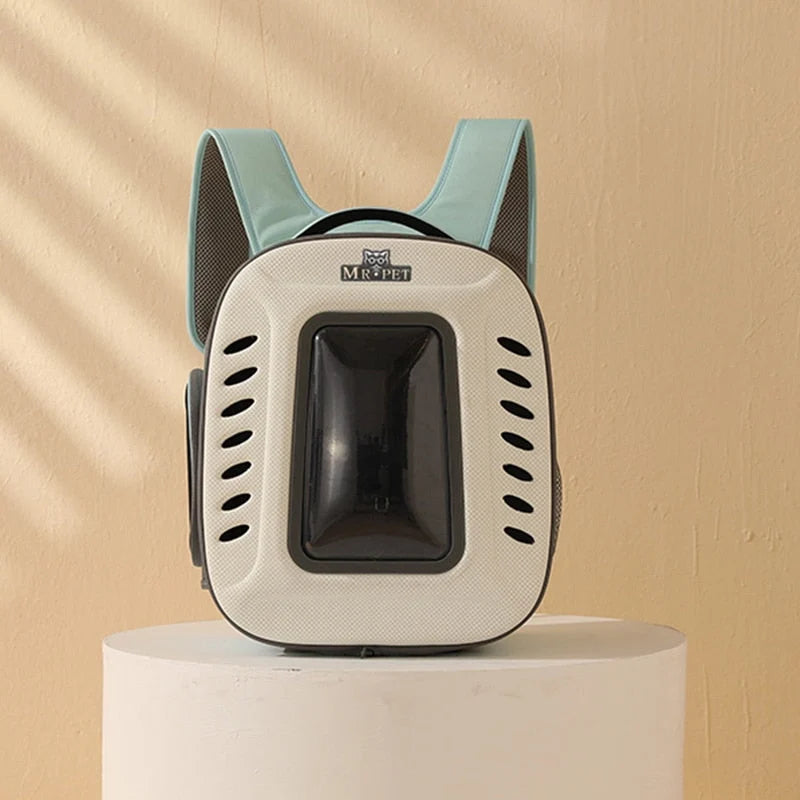 Cat Carrier Backpack Breathable Mesh Zipper Closure