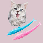 Cat Chew Toy Silicone Dental Cleaner 4-Pack