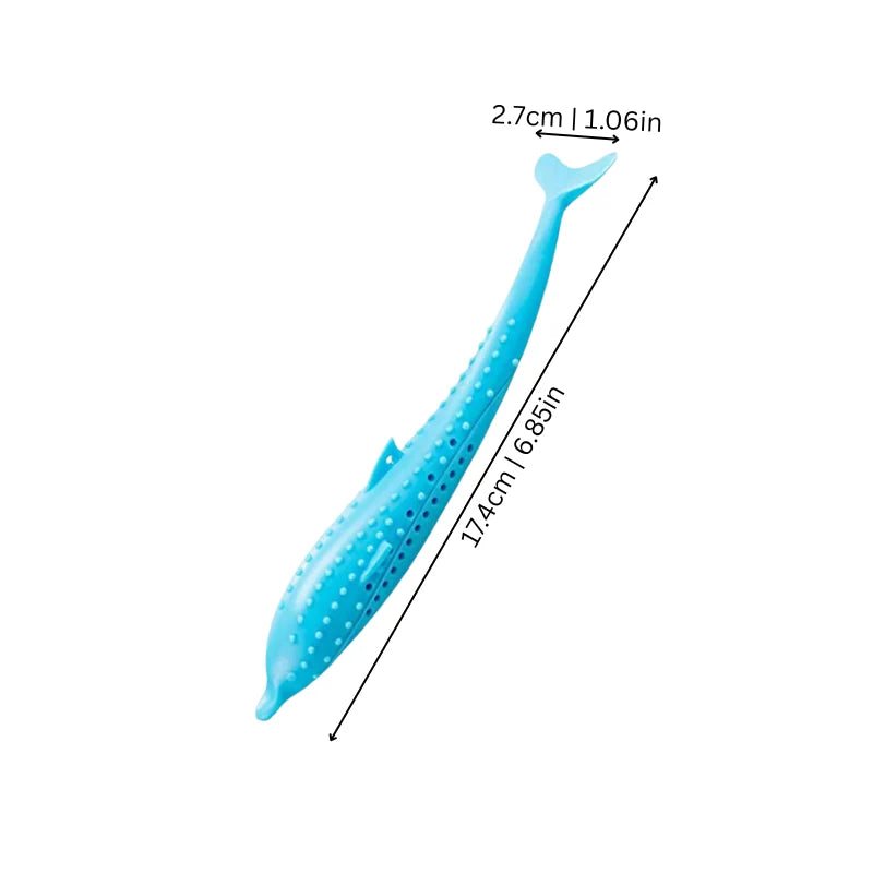 Cat Chew Toy Silicone Dental Cleaner 4-Pack