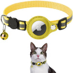 Cat Collar Reflective Adjustable Quick-Release GPS Tracker Holder